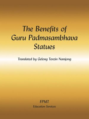 cover image of The Benefits of Guru Padmasambhava Statues eBook